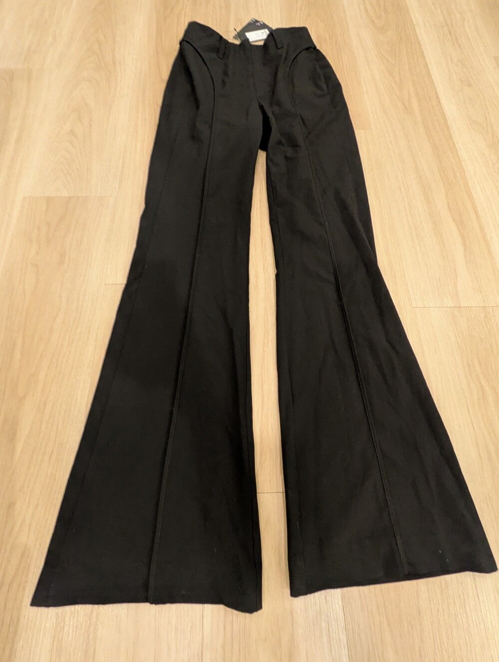 Rotate Structured High Wisted Black NwT Pants Size XS
